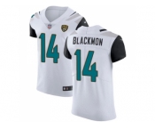 Nike Jacksonville Jaguars #14 Justin Blackmon White Men Stitched NFL Vapor Untouchable Elite Jersey