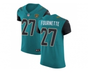 Nike Jacksonville Jaguars #27 Leonard Fournette Teal Green Team Color Men Stitched NFL Vapor Untouchable Elite Jersey