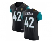 Nike Jacksonville Jaguars #42 Barry Church Black Alternate Men Stitched NFL Vapor Untouchable Elite Jersey