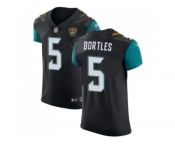 Nike Jacksonville Jaguars #5 Blake Bortles Black Alternate Men Stitched NFL Vapor Untouchable Elite Jersey