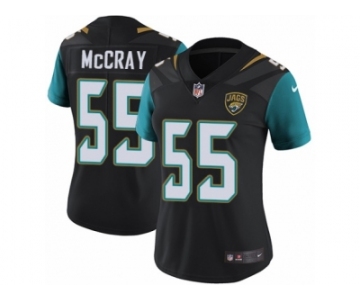 Women Nike Jacksonville Jaguars #55 Lerentee McCray Black Alternate Vapor Untouchable Limited Player NFL Jersey