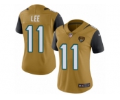 Women's Nike Jacksonville Jaguars #11 Marqise Lee Limited Gold Rush NFL Jersey