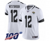 Youth Jacksonville Jaguars #12 Dede Westbrook White Vapor Untouchable Limited Player 100th Season Football Jersey