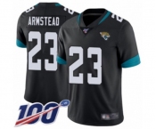 Youth Jacksonville Jaguars #23 Ryquell Armstead Black Team Color Vapor Untouchable Limited Player 100th Season Football Jersey