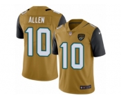 Youth Nike Jacksonville Jaguars #10 Brandon Allen Limited Gold Rush NFL Jersey