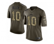 Youth Nike Jacksonville Jaguars #10 Brandon Allen Limited Green Salute to Service NFL Jersey
