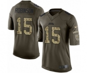 Youth Nike Jacksonville Jaguars #15 Allen Robinson Limited Green Salute to Service NFL Jersey