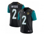 Youth Nike Jacksonville Jaguars #2 Jason Myers Vapor Untouchable Limited Black Alternate NFL Jersey