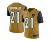 Youth Nike Jacksonville Jaguars #21 Prince Amukamara Limited Gold Rush NFL Jersey