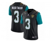 Youth Nike Jacksonville Jaguars #3 Brad Nortman Vapor Untouchable Limited Black Alternate NFL Jersey
