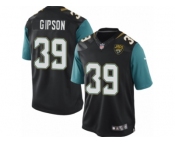 Youth Nike Jacksonville Jaguars #39 Tashaun Gipson Limited Black Alternate NFL Jersey