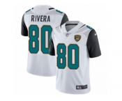 Youth Nike Jacksonville Jaguars #80 Mychal Rivera White Vapor Untouchable Limited Player NFL Jersey