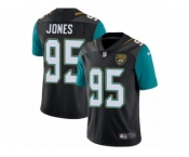 Youth Nike Jacksonville Jaguars #95 Abry Jones Black Alternate Vapor Untouchable Limited Player NFL Jersey
