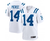 Men's Indianapolis Colts #14 Alec Pierce Limited White Vapor Jersey Men's Indianapolis Colts #14 Alec Pierce Limited White Vapor Jersey