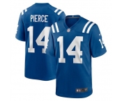 Men's Indianapolis Colts #14 Alec Pierce Nike Royal 2026 Official NFL Game Jersey Men's Indianapolis Colts #14 Alec Pierce Nike Royal 2026 Official NFL Game Jersey