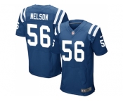 Nike Indianapolis Colts #56 Quenton Nelson Royal Blue Team Color Men Stitched NFL Elite Jersey