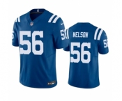Men's Indianapolis Colts #56 Quenton Nelson Blue 2023 F.U.S.E Vapor Untouchable Stitched Football Jersey