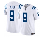 Men's Indianapolis Colts #9 Ajou Ajou White 2025 F.U.S.E. Vapor Limited Football Stitched Jersey