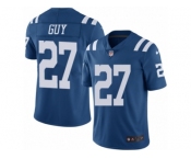 Men's Nike Indianapolis Colts #27 Winston Guy Limited Royal Blue Rush NFL Jersey