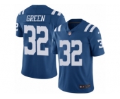Men's Nike Indianapolis Colts #32 T.J. Green Limited Royal Blue Rush NFL Jersey