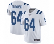 Youth Indianapolis Colts #64 Mark Glowinski White Vapor Untouchable Limited Player Football Jersey