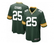 Men Nike Green Bay Packers #25 Marwin Evans Game Green Team Color NFL Jersey