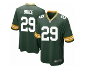 Men Nike Green Bay Packers #29 Kentrell Brice Game Green Team Color NFL Jersey