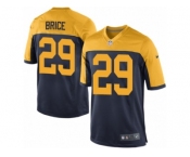 Men Nike Green Bay Packers #29 Kentrell Brice Game Navy Blue Alternate NFL Jersey