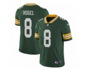 Men Nike Green Bay Packers #8 Justin Vogel Green Team Color Vapor Untouchable Limited Player NFL Jersey