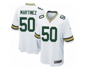 Men's Nike Green Bay Packers #50 Blake Martinez Game White NFL Jersey