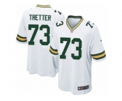 Men's Nike Green Bay Packers #73 JC Tretter Game White NFL Jersey