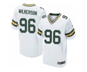 Nike Green Bay Packers #96 Muhammad Wilkerson White Men Stitched NFL Elite Jersey