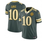 Men's Green Bay Packers #10 Jordan Love Dark Green 2026 F.U.S.E. Rivalries Collection Limited Football Stitched Jersey