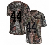Men's Nike Green Bay Packers #44 Antonio Morrison Limited Camo Rush Realtree NFL Jersey