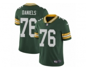 Men's Nike Green Bay Packers #76 Mike Daniels Vapor Untouchable Limited Green Team Color NFL Jersey