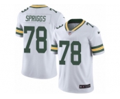 Men's Nike Green Bay Packers #78 Jason Spriggs Limited White Rush NFL Jersey