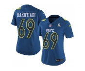 Nike Green Bay Packers #69 David Bakhtiari Navy Men's Stitched NFL Limited NFC 2017 Pro Bowl Jersey