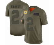 Women's Green Bay Packers #2 Mason Crosby Limited Camo 2019 Salute to Service Football Jersey