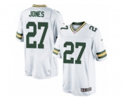Youth Nike Green Bay Packers #27 Josh Jones Limited White NFL Jersey
