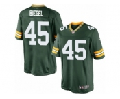 Youth Nike Green Bay Packers #45 Vince Biegel Limited Green Team Color NFL Jersey