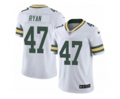 Youth Nike Green Bay Packers #47 Jake Ryan Limited White Rush NFL Jersey