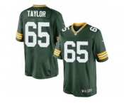 Youth Nike Green Bay Packers #65 Lane Taylor Limited Green Team Color NFL Jersey
