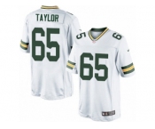 Youth Nike Green Bay Packers #65 Lane Taylor Limited White NFL Jersey