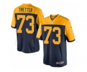 Youth Nike Green Bay Packers #73 JC Tretter Limited Navy Blue Alternate NFL Jersey