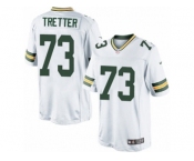 Youth Nike Green Bay Packers #73 JC Tretter Limited White NFL Jersey