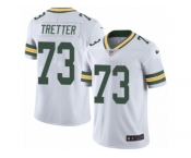 Youth Nike Green Bay Packers #73 JC Tretter Limited White Rush NFL Jersey