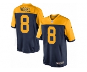 Youth Nike Green Bay Packers #8 Justin Vogel Limited Navy Blue Alternate NFL Jersey