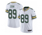 Youth Nike Green Bay Packers #89 Jared Cook Limited White Rush NFL Jersey
