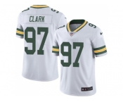 Youth Nike Green Bay Packers #97 Kenny Clark White Stitched NFL Limited Rush Jersey