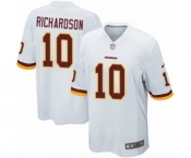 Men's Nike Washington Redskins #10 Paul Richardson Game White NFL Jersey